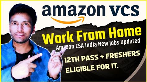 amazon vcs|Amazon Work From Home & Remote Jobs .